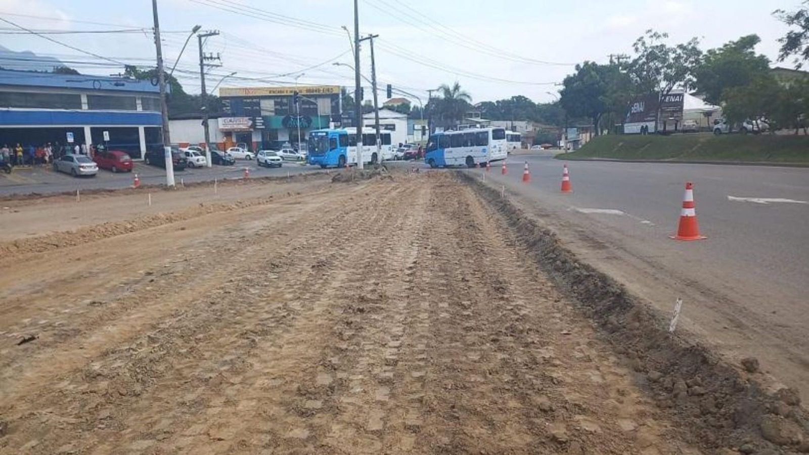 Serra dá início à obra de uma nova ciclovia na Avenida Norte Sul