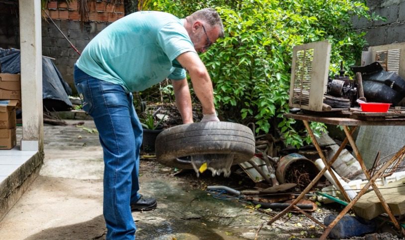 Ação Preventiva: Sete Bairros da Serra Reforçam Combate à Dengue com Visitas nas Residências