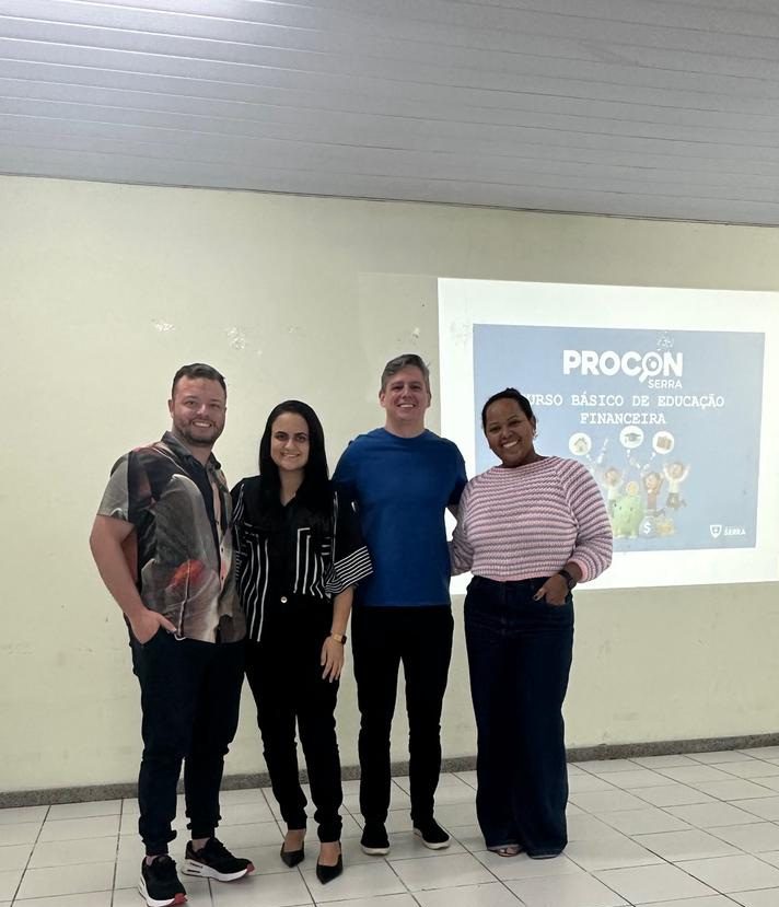 PROCON Serra e DAJUM realizam Oficina de Educação Financeira em parceria com o MPES