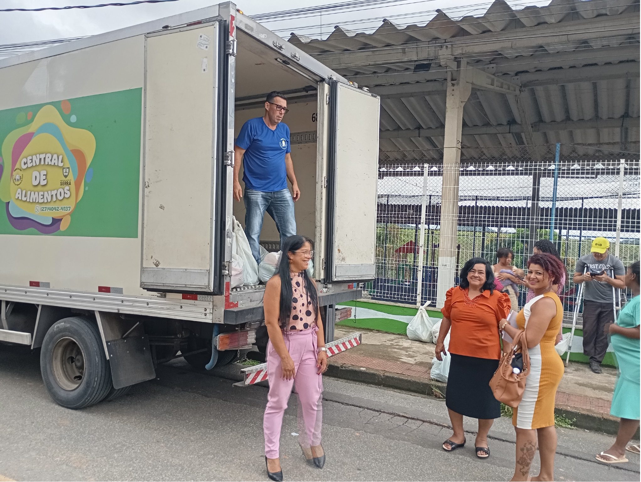 FAMS garante entrega da Cesta Verde no bairro Belvedere