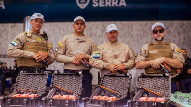 Serra implementa uso de armas de choque por agentes de trânsito