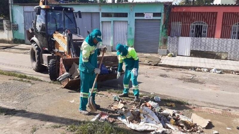 Confira o cronograma de serviços desta segunda-feira (29) a sexta-feira (02)