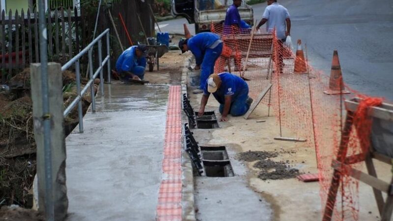 Confira diversas obras que estão sendo realizadas no município Serra