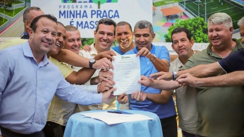 Comunidade de Vista da Serra II terá praça totalmente revitalizada e campo de futebol society