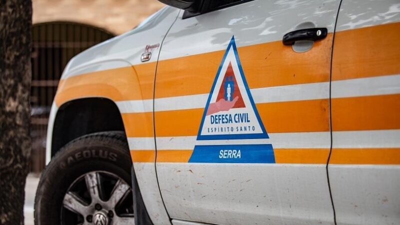 Defesa Civil da Serra informa sobre as ações executadas diante de ventanias