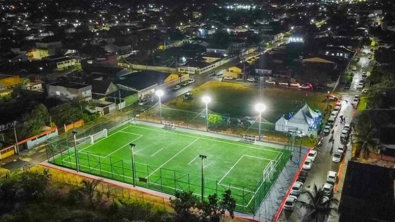 Em comemoração ao Dia Nacional do Futebol: Secretaria de Obras entrega nove campos novos em 2023