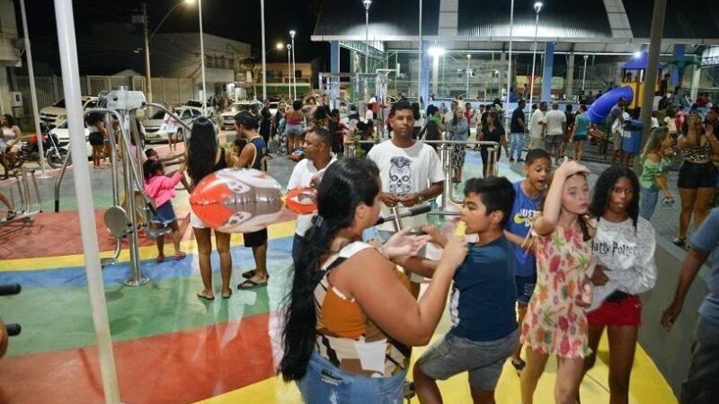 Taquara I recebe praça totalmente renovada pela Prefeitura da Serra
