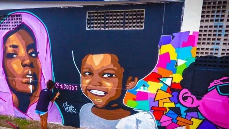 Fim de Semana Artístico: Jardim Carapina se torna Palco de Festival de Grafite