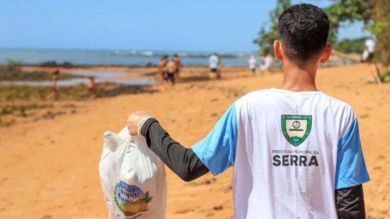 Jacaraípe se prepara para ação de limpeza da praia neste domingo (22)