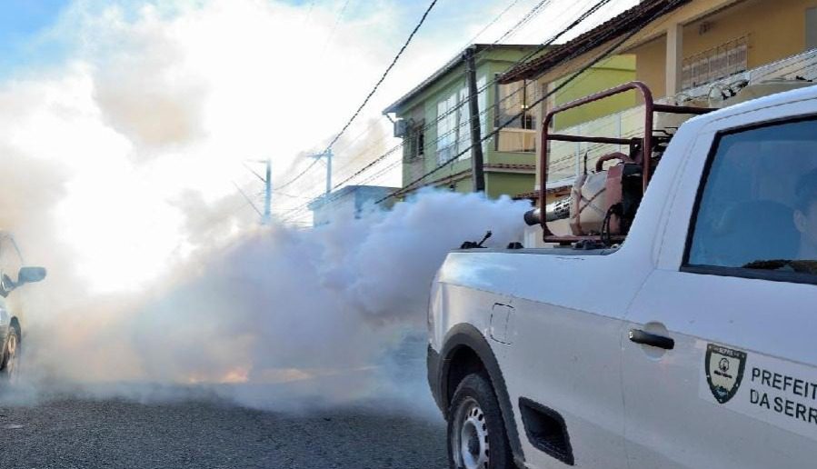 Fumacê será realizado em 39 bairros da Serra esta semana