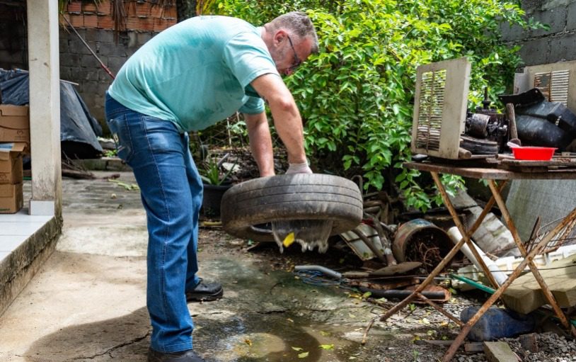 Prevenção em Ação: Combate à Dengue com Visitas Domiciliares em Sete Bairros da Serra Esta Semana