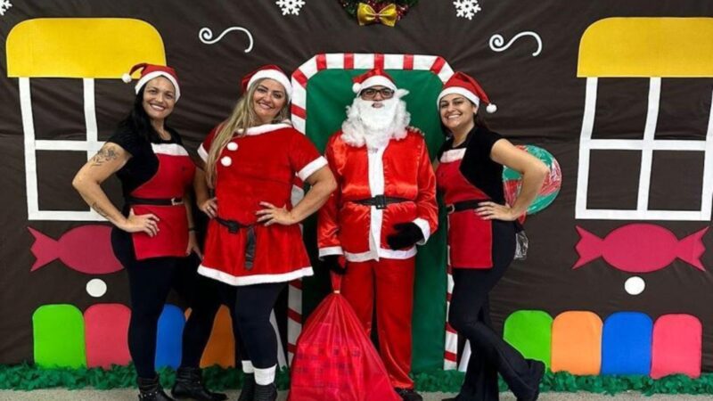 Alegria do Natal: Papai Noel Leva Presentes a mais de Mil Crianças da Serra neste Fim de Semana