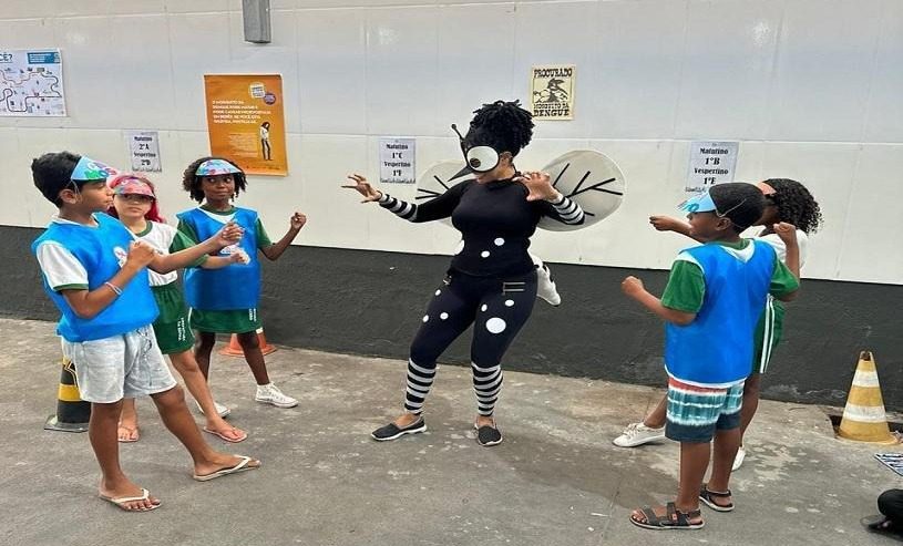 Escola na Serra promove conscientização entre estudantes para combater a dengue com o projeto “Xô, Mosquito”