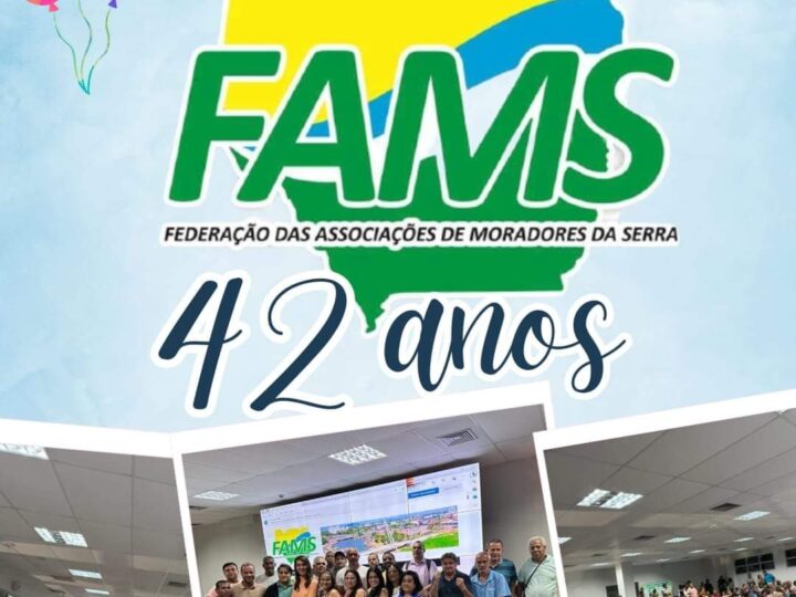 FAMS Celebra 42 Anos de Luta Popular e Convida para Cerimônia de Posse