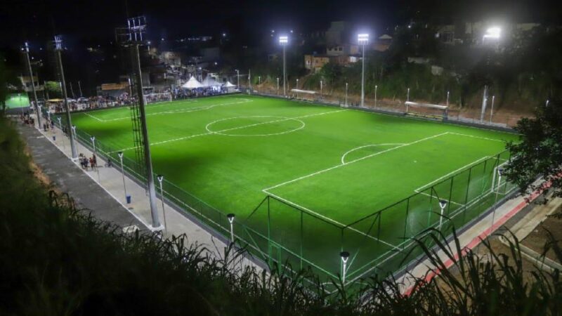 Prefeitura inaugura novo campo de futebol de Eldorado