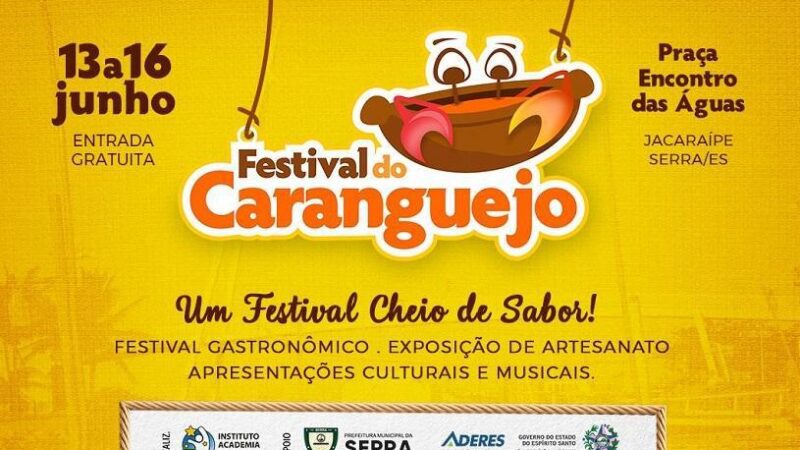 Jacaraípe é  Palco do Festival  do Caranguejo